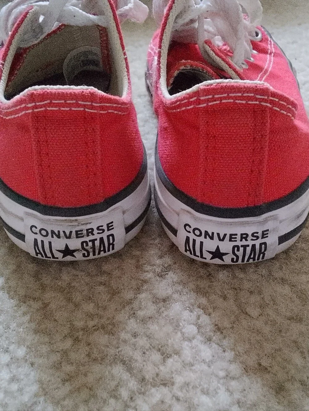 Kids Size 12 Red Converse Chucks